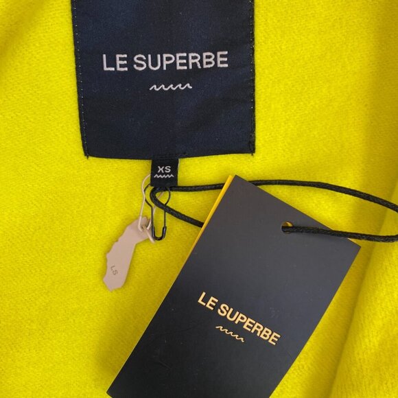 Le Superbe Freestyle Zip Up Hoodie Size Medium NWT Colorblock Multicolor - Picture 9 of 11